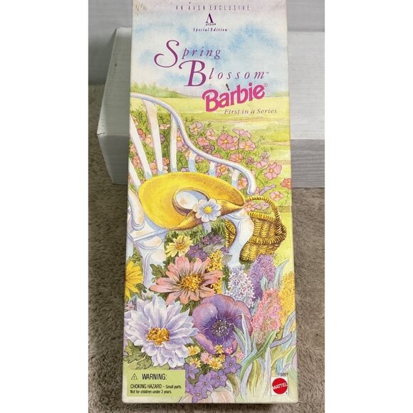 Spring Blossom Barbie Doll Special Edition Avon Exclusive 1995 Mattel - Picture 6 of 15